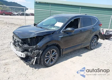 2020 Honda Cr-V Hybrid Ex-L z USA, uszkodzony, nr VIN 7FART6H83LE013296